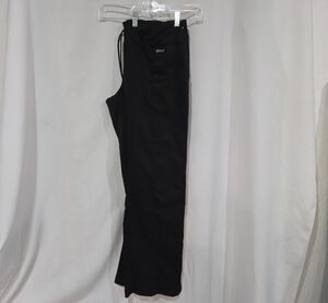 Grey's Anatomy Womens Black Drawstring Scrubs